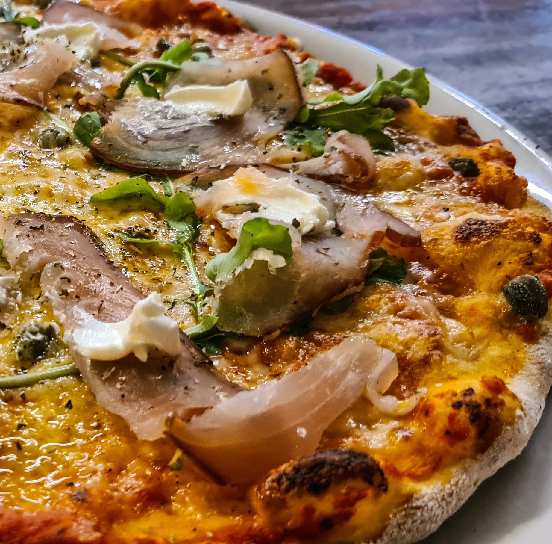 Gourmet pizza